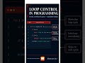 What is Loop Control in Programming?
