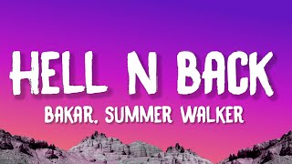 Bakar, Summer Walker - Hell N Back (Lyrics) Resimi