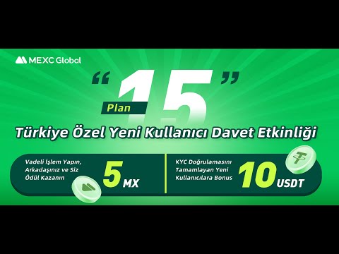 Mexc 10 $ ve 5MX Kazan Etkinliği | Tüm Detaylarıyla | İnternetten Para Kazan