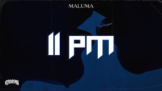 Maluma - 11 PM // Letra Resimi