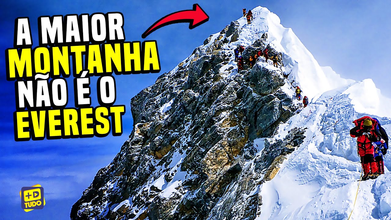 A montanha mais alta da Terra não é o Everest - YouTube