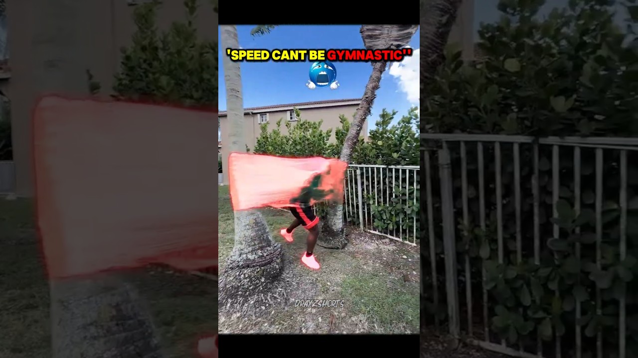 Speed cant be gymnastic 💀🤸🔥