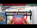 Let's make a fun WINTER BUCKET LIST insert for a Discbound or Ringbound Planner