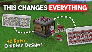 Celebrity Minecraft Crafter Explained + 2 Simple Auto Crafter Designs Profile
