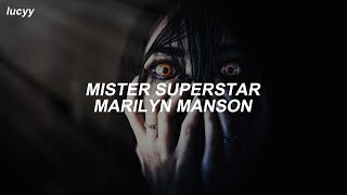 Mister Superstar : Marilyn Manson (Spanish / English lyrics)