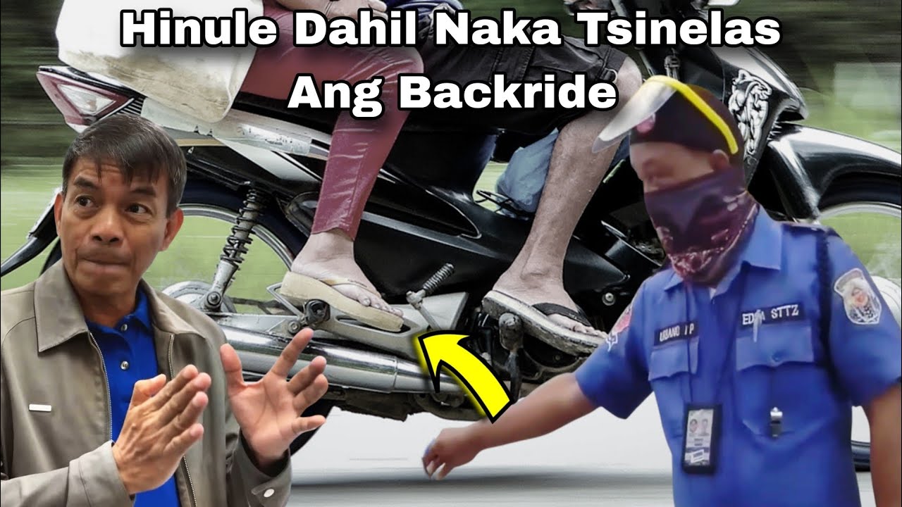 Hinuli Ang Rider Dahil Naka Tsinelas ang Backride