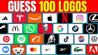 Guess the Logo in 3 Seconds! 🔍 | 100 Logos Quiz for Kids | Easy, Medium, Hard & Impossible Levels screenshot 1