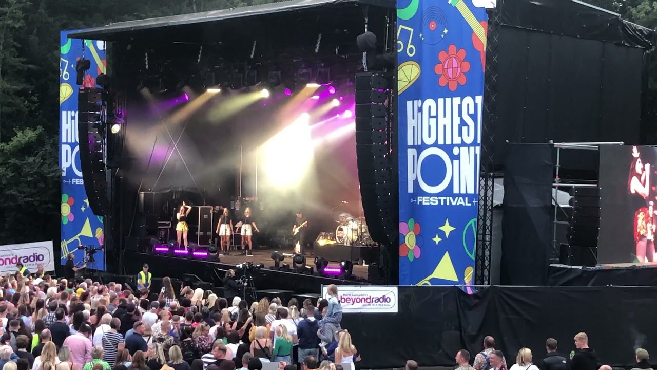 Smartstage 180/Evolution Stage Hire / highest point festival/ Sophie Ellis-Bextor/festival stage