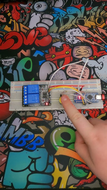 Unleashing the power of Arduino button and relay#shorts #viral - YouTube