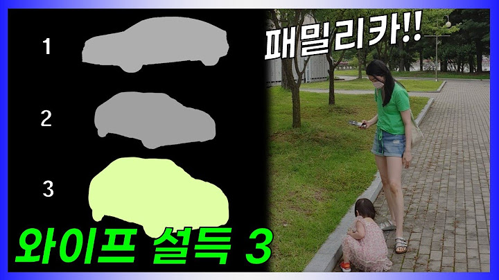 3년간 차를 열번 넘게 바꾼 카푸어 유부남의 와이프 설득영상 마지막 차량