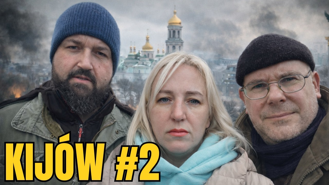 Nocne naloty w Kijowie. Wcześniej byliśmy w Buczy