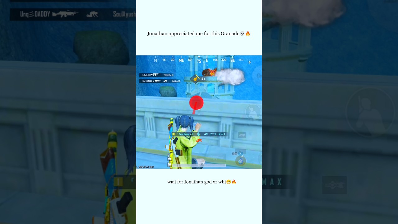 Jonathan appreciated me for this Granade ☺️🔥 