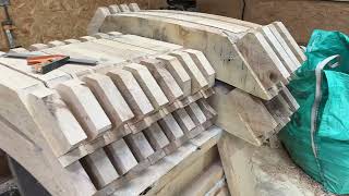 How to make Oak Wind Braces | Acorn to Oak Framing