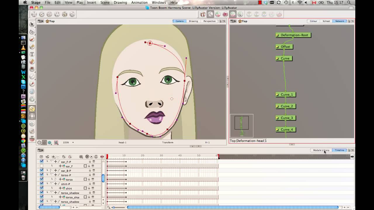 Week 3 of Rigging a Head in Animate Pro or Harmony - Part 2