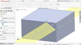 22 Guided Exercise & Mounting Block, solidworks