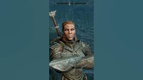 Uthgerd The Unbroken You Say? 👊🏼💥😈 #skyrim #bethesda #dragonborn