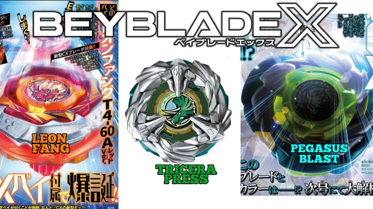 TRCIERAPRESS, LEON FANG, PEGASUS BLAST!! | BEYBLADE X - YouTube