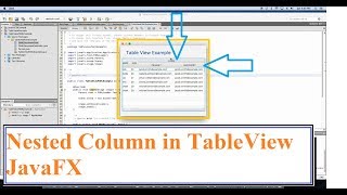 TableView with Nested Column | JavaFX