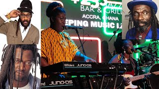 #ReggaeMusic Lipstick Queens Gh All Women Band Performs Another Sing Along Reggae Songs At +233 Jazz