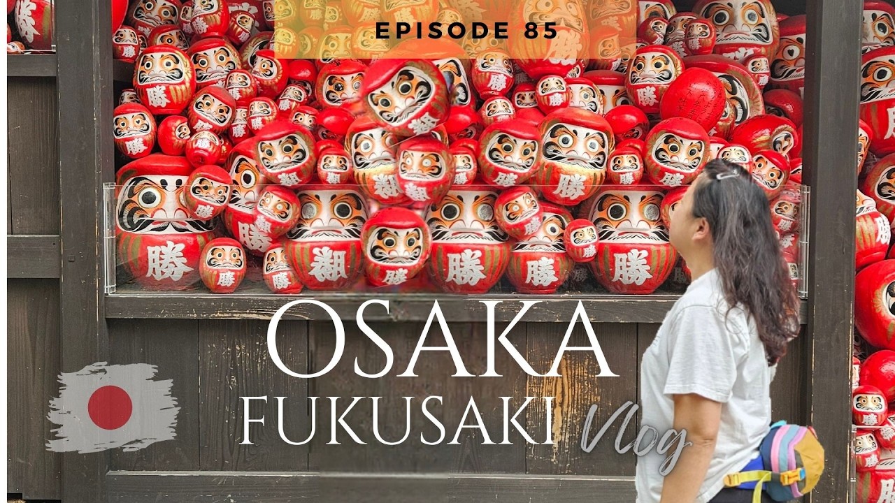 🇯🇵 Japan Day 3 | Osaka Adventures + Yokai Hunting in Fukusaki | Our Last Day in Japan