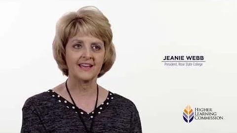 Jeanie Webb, President, Rose State College