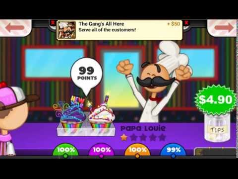 Papas Donuteria - All Standard Icing Unlocked (Rank 54, Day 84