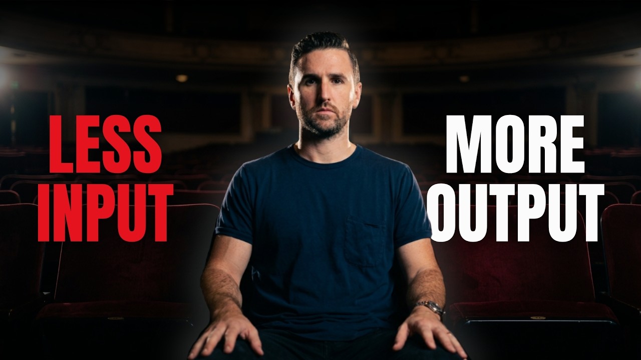Thumbnail for stop being an audience member of your own life