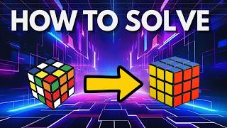 How to Solve a Rubik’s Cube Fast! Easy Beginner Method