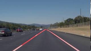 Lane line detection