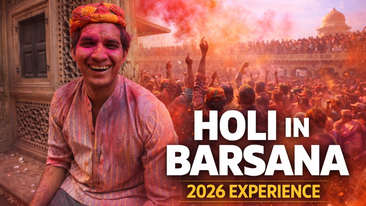 This is the Craziest Holi Celebration in India! | Barsana 2026