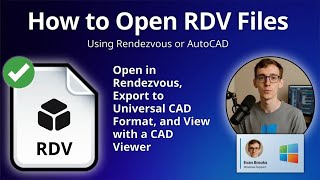 RDV File Extension: Rendezvous CAD Design File Guide