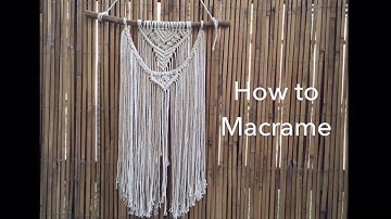 How to macrame wall hanging #4 | Step by Step tutorial for beginners| By TNARTNCRAFTS