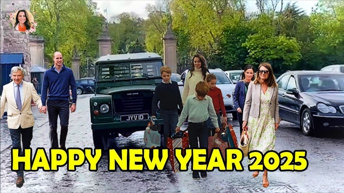 Carole and Michael Join Catherine and Grandchildren for New Year  Celebration In Berkshire