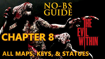 The Evil Within No-BS Location Guide Ch. 8 All Keys, Statues & Maps