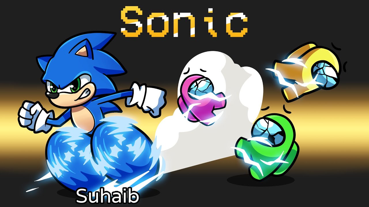 سونيك في امونج اس !😱 ( مع اليوتيوبرز ! )😍🔥 - Among Us Sonic