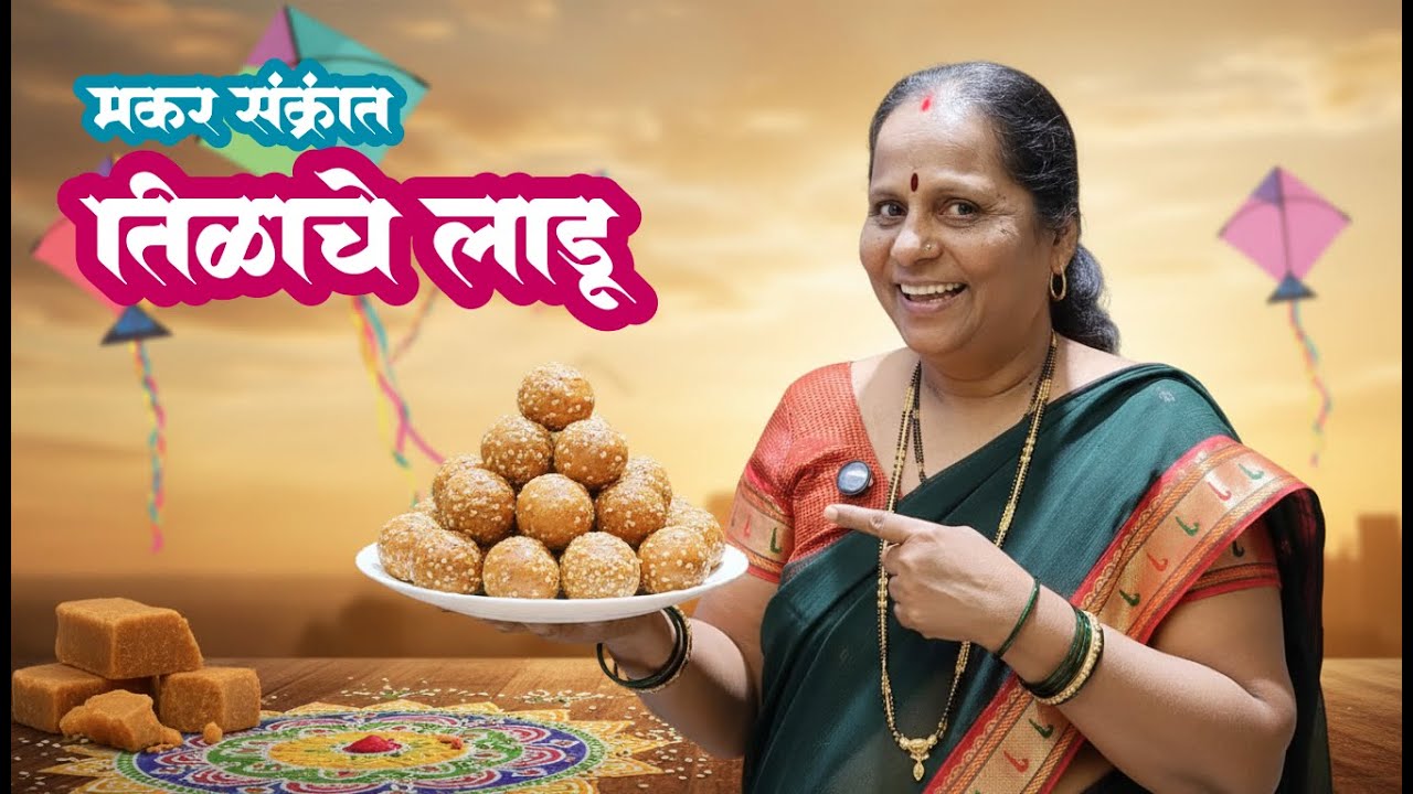 संक्रांत स्पेशल बिनापाकाचे तिळाचे लाडू | Til Laddu Recipe in Marathi | Sankrant Special