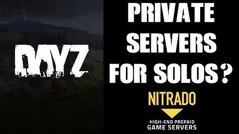 Is It Worth Renting / Having A Private DAYZ Nitrado Server As A Solo Player? (PS4 Xbox One PC)