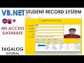 VB.Net-How To Create Students Record Form In Visual Basic.Net Ms Access 2007 Database [TAGALOG]