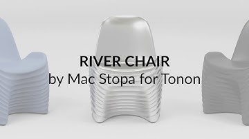 River chair by Mac Stopa for Tonon