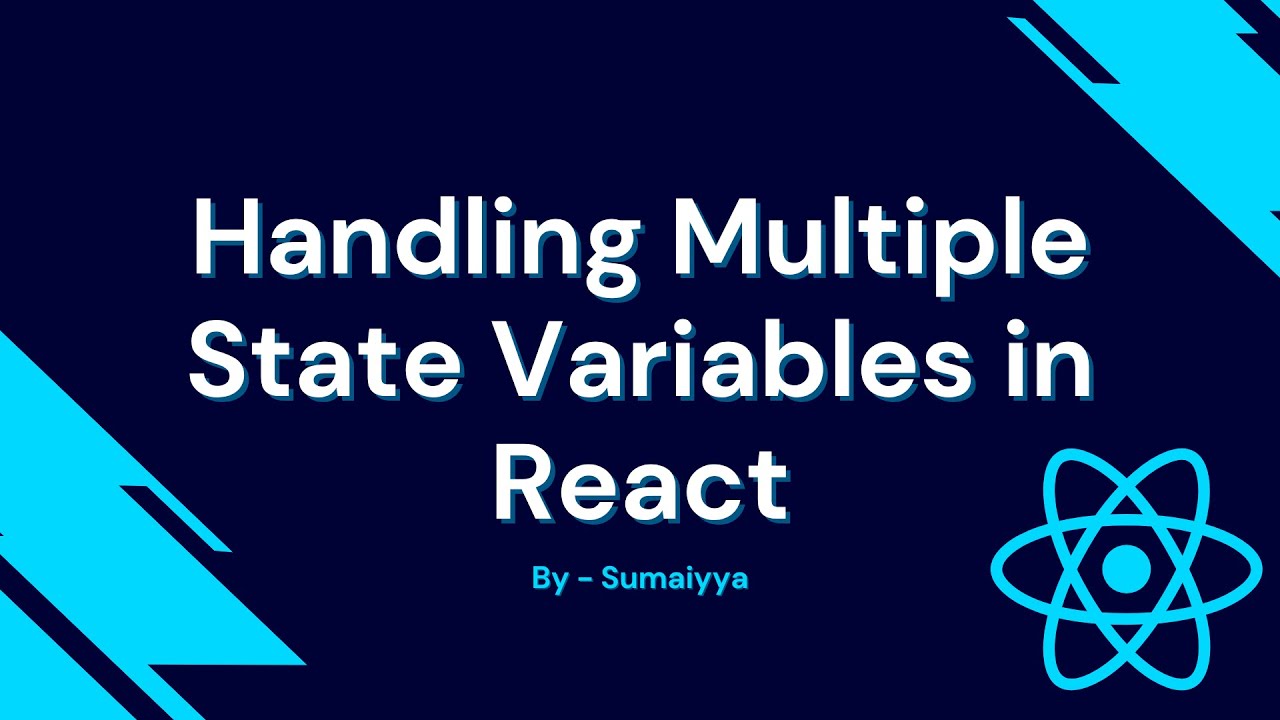18 Handling Multiple State Variables in React | Full Course link in ...