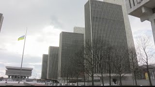 Dead body found at Empire State Plaza