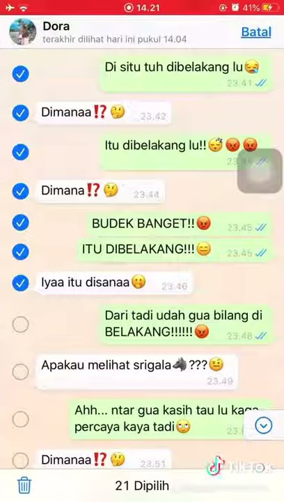Prank chat pake suara Dora |lagu tiktok bareng kakak:)