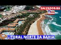 GUIA DAS PRAIAS DO LITORAL NORTE BAIANO