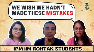 Mistakes that you will Regret making while IPMAT Preparation