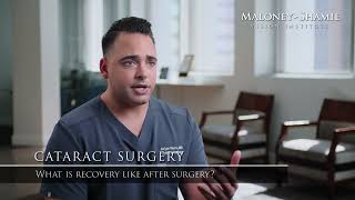 Recovery After Cataract Surgery | Maloney-Shamie Vision Institute