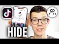 How To Hide Following List On TikTok - Full Guide