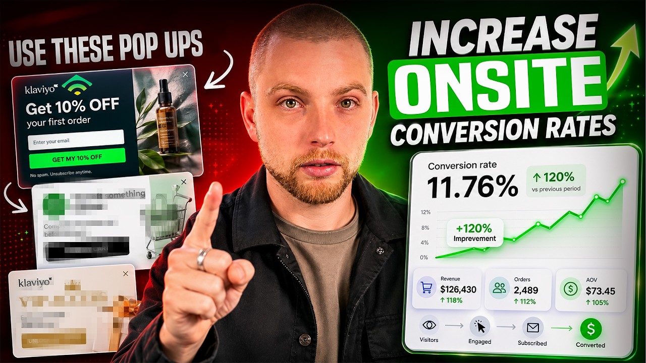 How to Use Klaviyo Popups to Increase Onsite Conversions