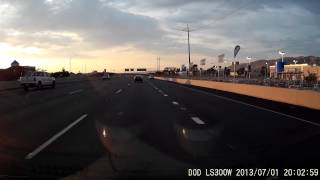 GT300W Dash Cam Sunset Sample Video [RAW HD 1080P]