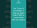 What’s the Curse of Knowledge? #PlayingBooks #Podcast #Books