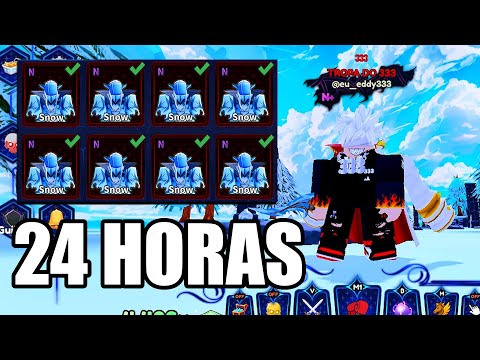 24 HORAS FAZENDO O NOVO BOSS ATRÁS DA ESPADA DAGGER SS MITICA E DO SNOW N NO ARISE CROSSOVER 😱